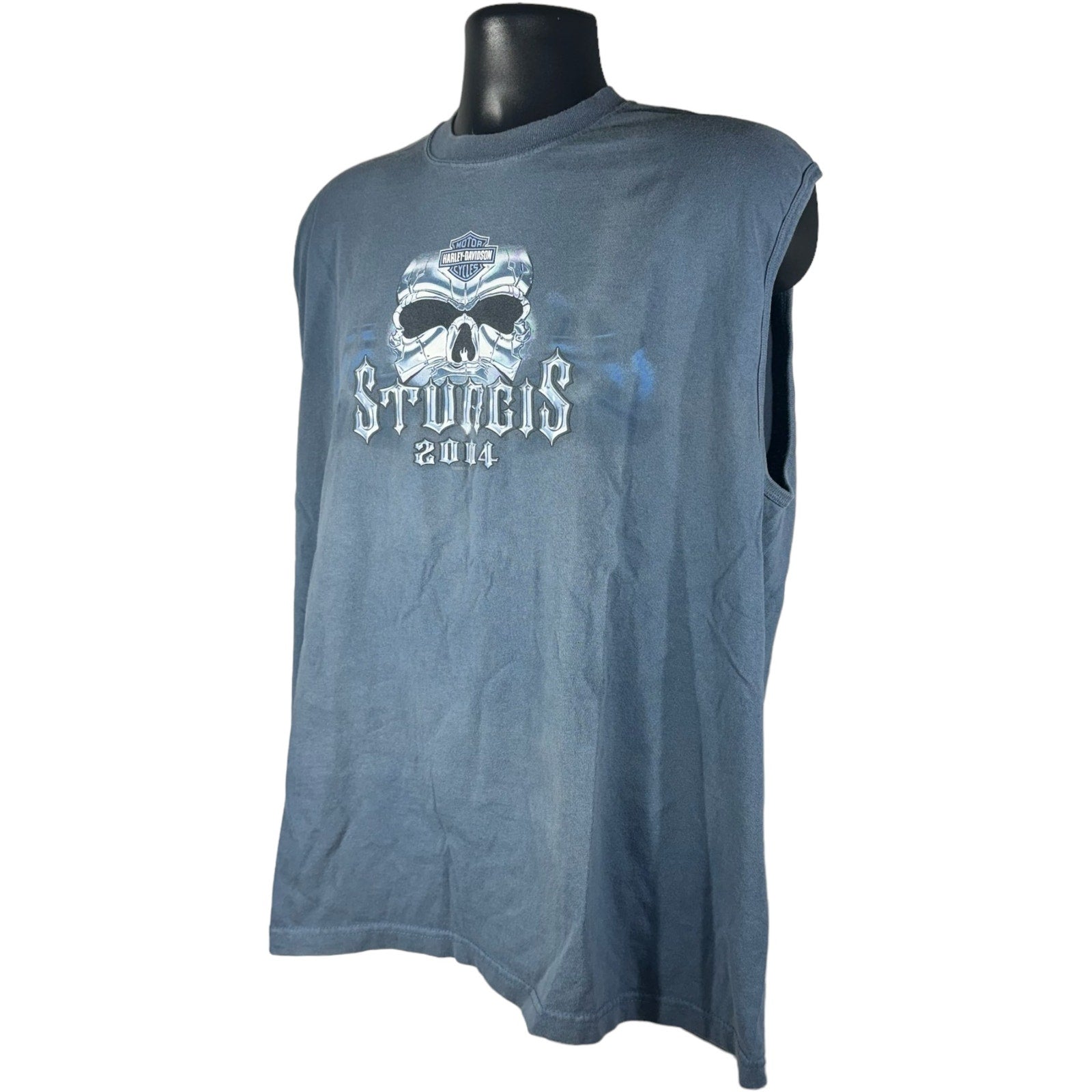 Vintage Sturgis Skull Cutoff Tee