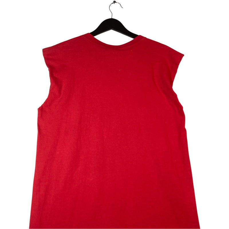 Vintage Nike Crewneck Muscle Sleeves Tank Top