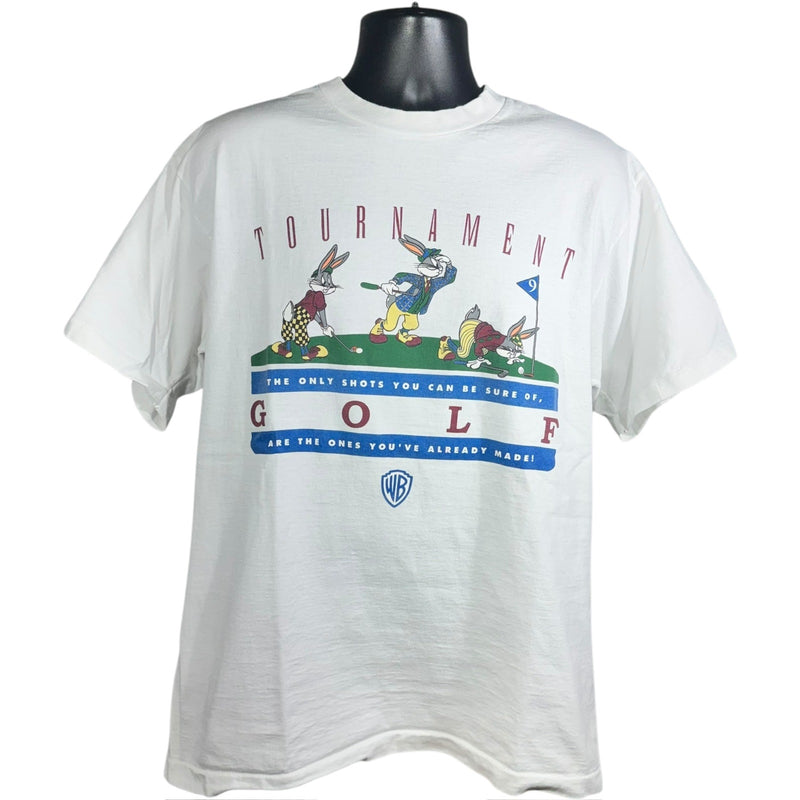 Vintage Looney Tunes Bugs Bunny Golf Tournament Quote Tee