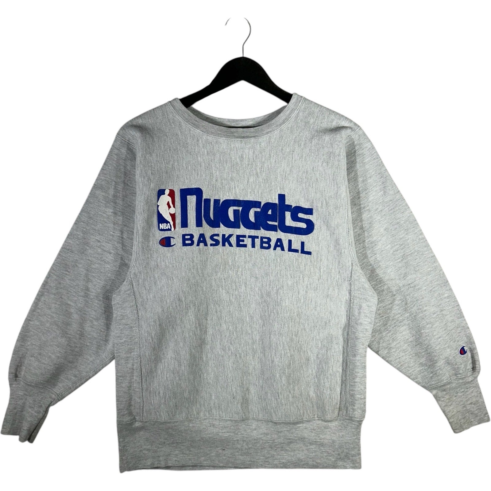 Vintage Champion Reverse Weave Denver Nuggets NBA Crewneck