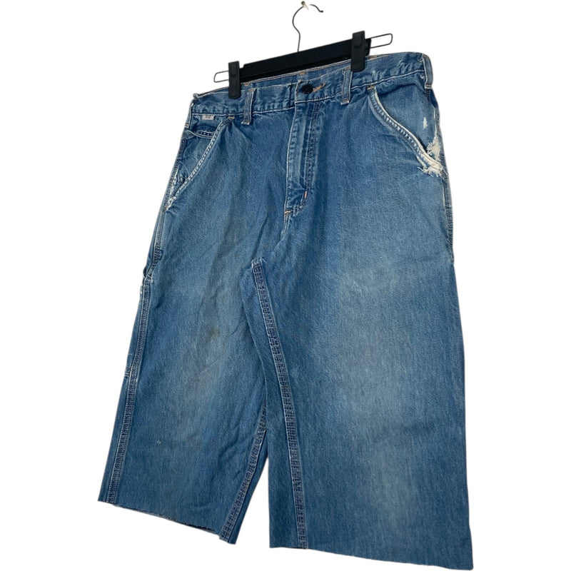Vintage Carhartt Denim Carpenter Cut Off Shorts 32
