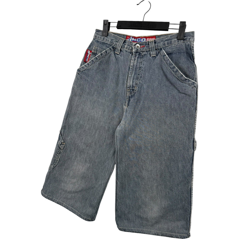 Vintage JNCO Mechanic Carpenter Denim Shorts 18