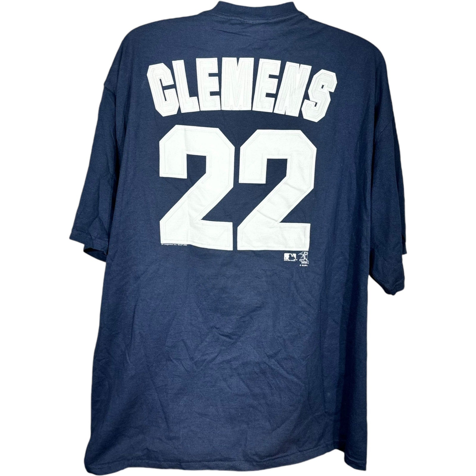 Vintage NWT Lee New York Yankees Roger Clemens #22 MLB Tee