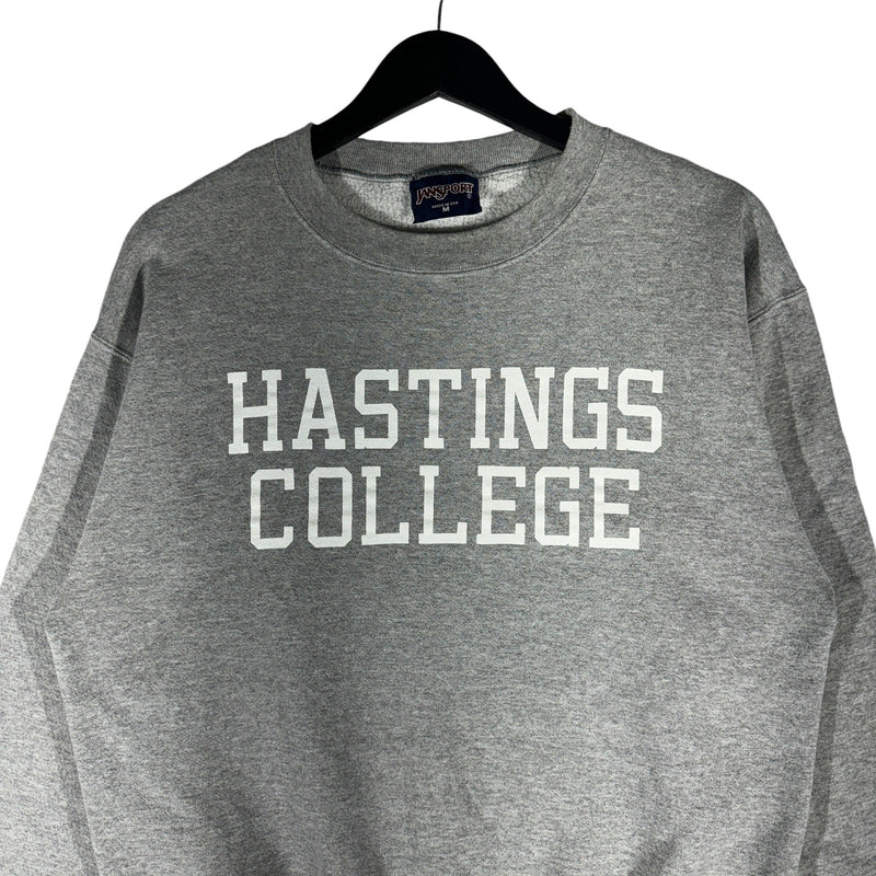 Vintage Hastings College Spellout Crewneck