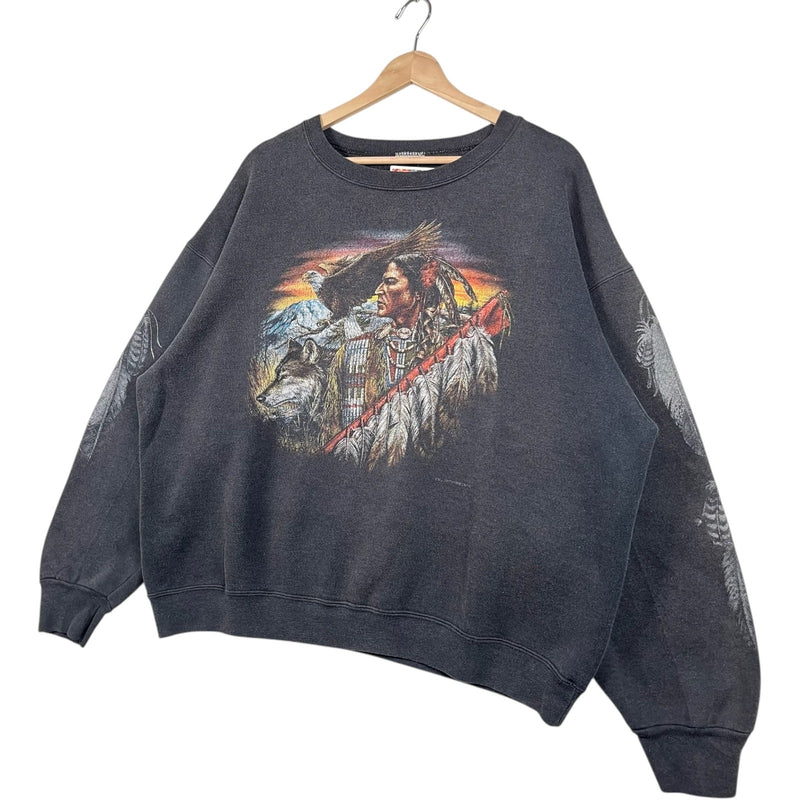 Vintage Native American Art Crewneck