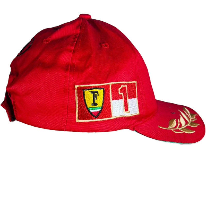 Vintage Formula 1 Ferarri Velcro Strapback Hat