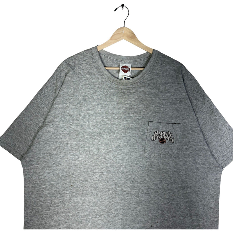 Vintage Harley Davidson Mini Logo Pocket Tee
