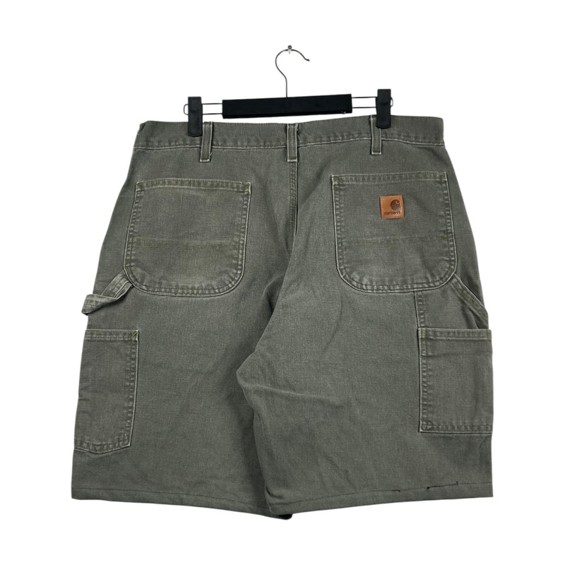 Vintage Carhartt Dungaree Denim Shorts 36