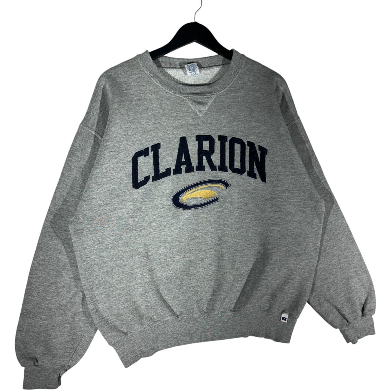 Vintage Russell Clarion University Spellout Crewneck