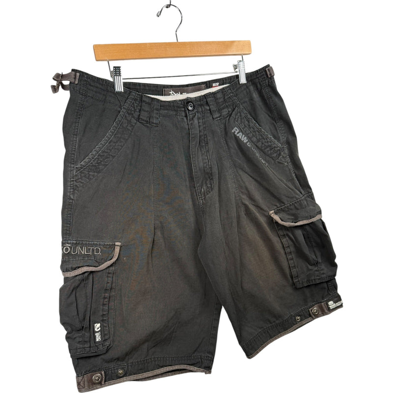 Vintage Ecko Unltd Workwear Utility Cargo Shorts 38