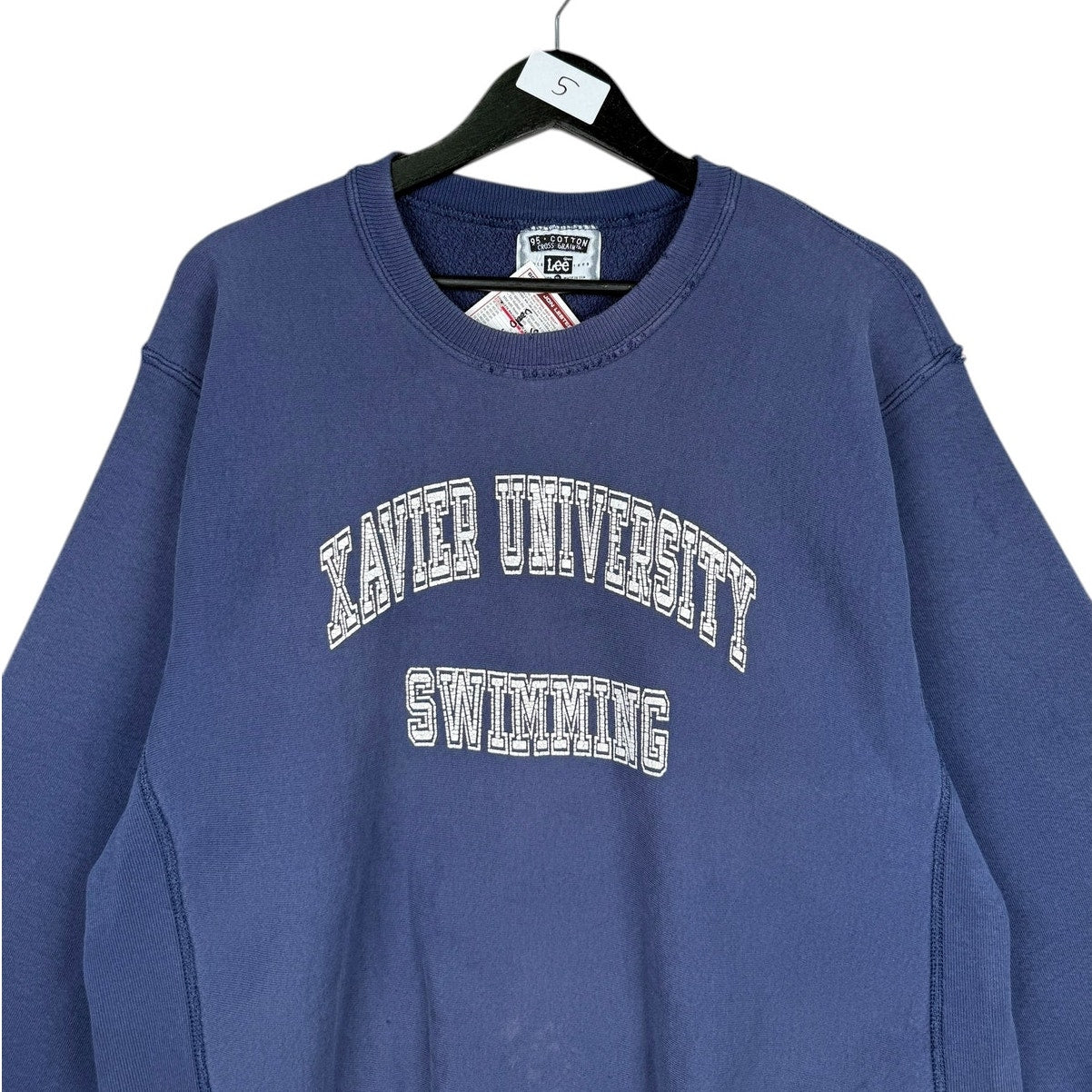 Vintage Lee Xavier University Swimming NCAA Crewneck
