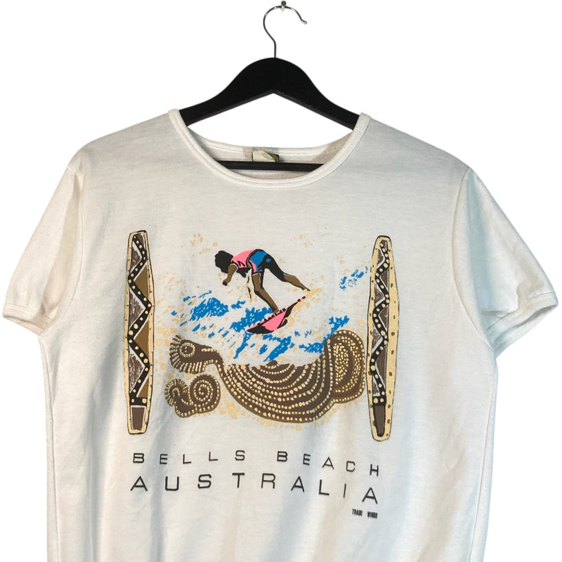 Vintage Bells Beach Australia Cut Crewneck