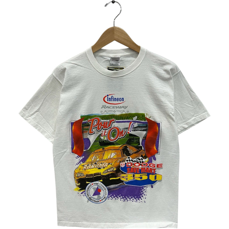 Vintage Dodge Save Mart 350 Infineon Raceway NASCAR Tee