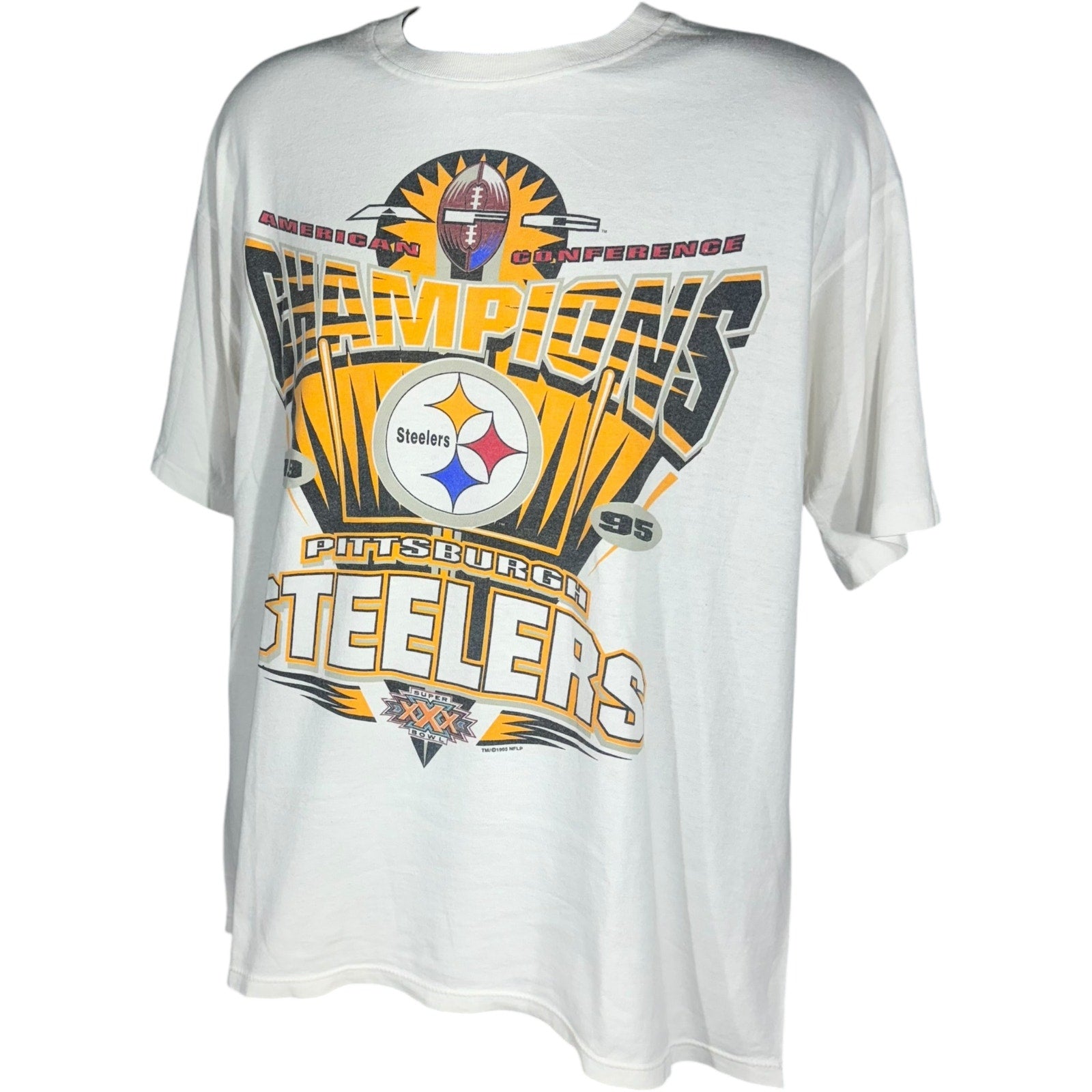 Vintage Pittsburgh Steelers Champions Tee 1995