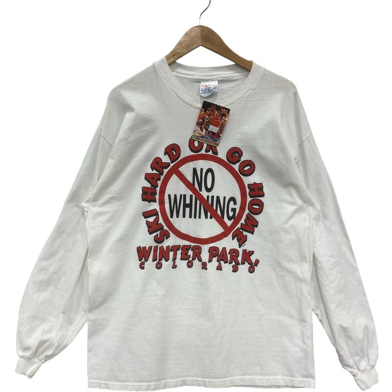 Vintage No Whining Winter Park Colorado Souvenir Long Sleeve