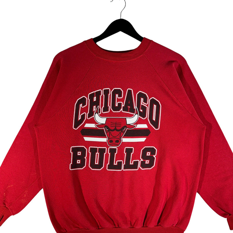 Vintage Chicago Bulls NBA Spellout Crewneck