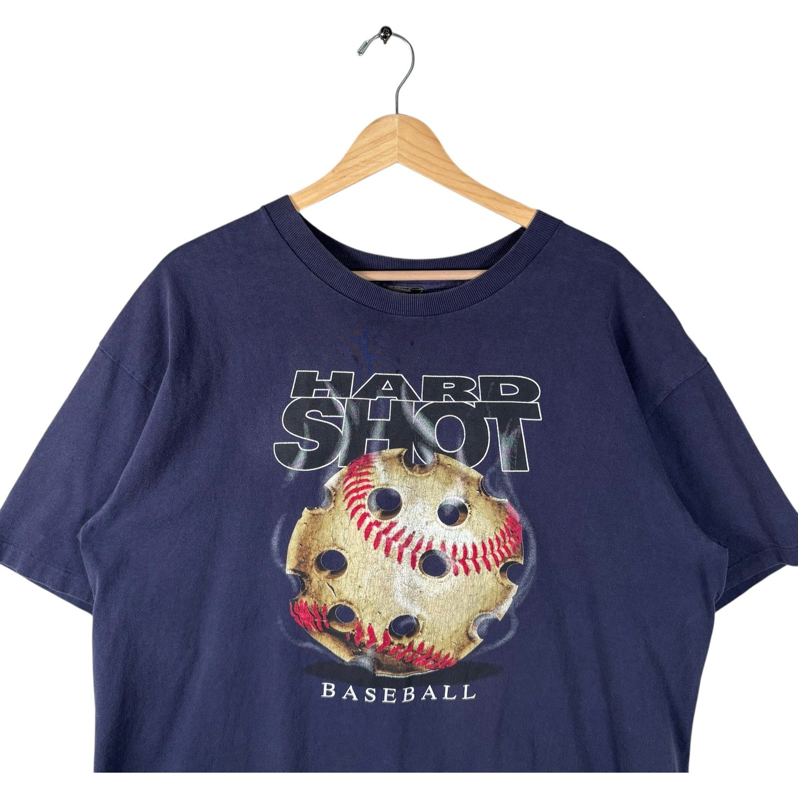 Vintage Prospirit "Hard Shot" Baseball Graphic Tee