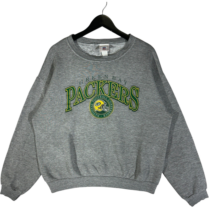 Vintage NFL Green Bay Packers Spellout Crewneck