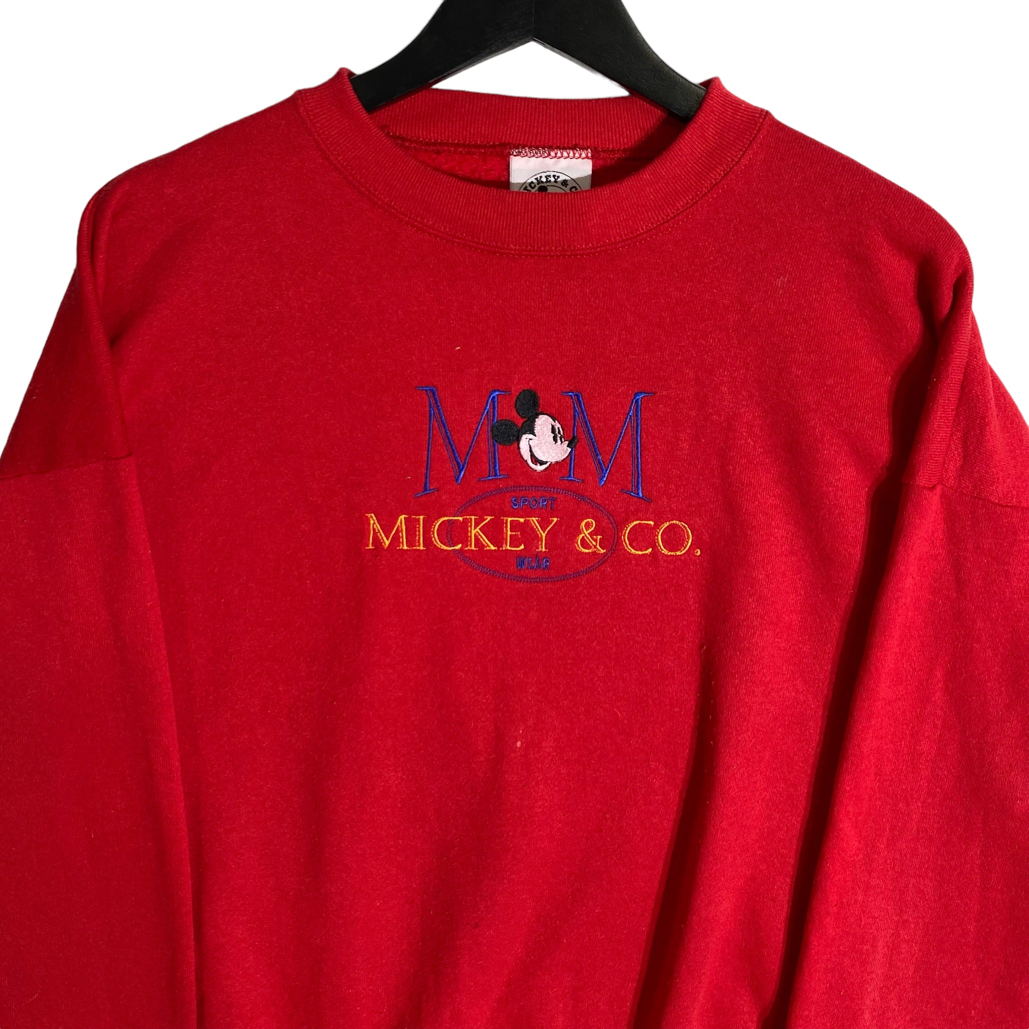 Vintage Embroidered Mickey & Co. Crewneck