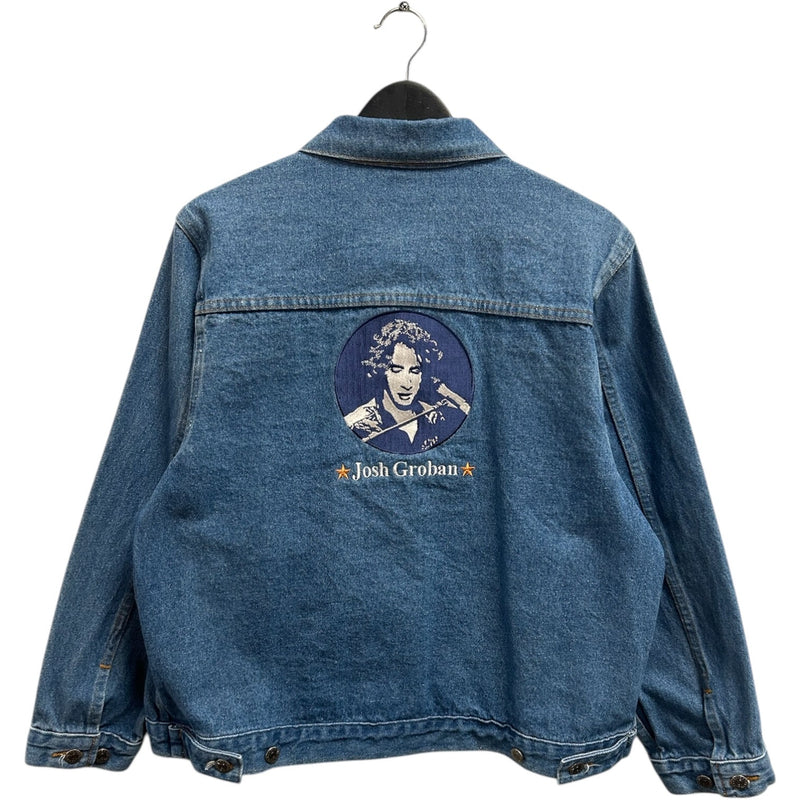 Vintage Women's Josh Groban Music Denim Jacket