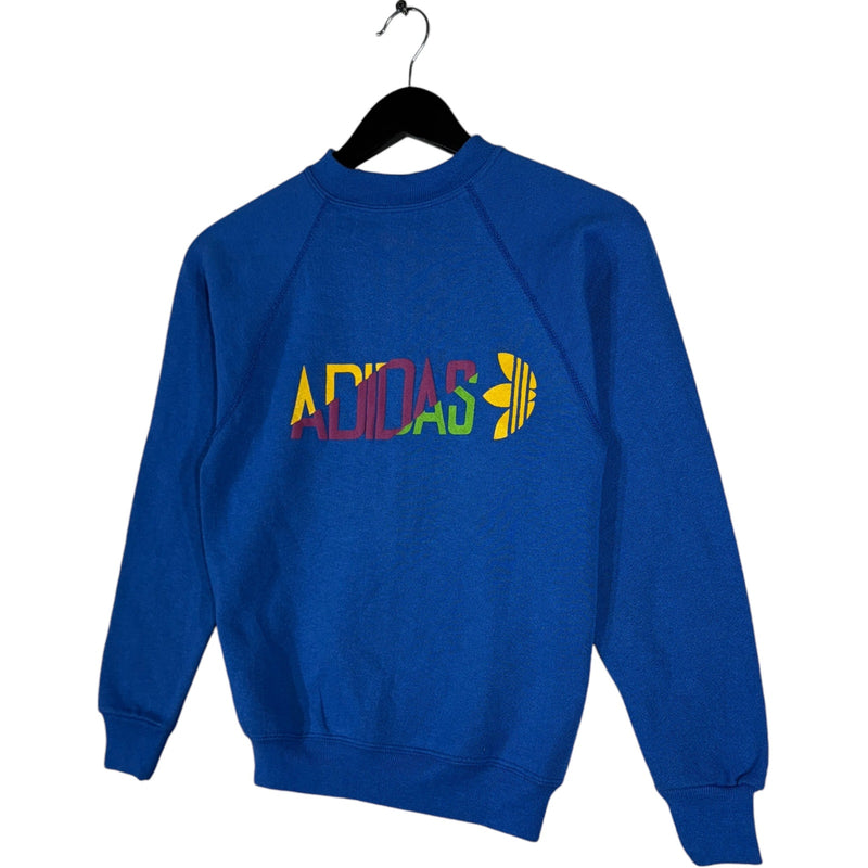 Vintage Youth Adidas Spell Out Crewneck