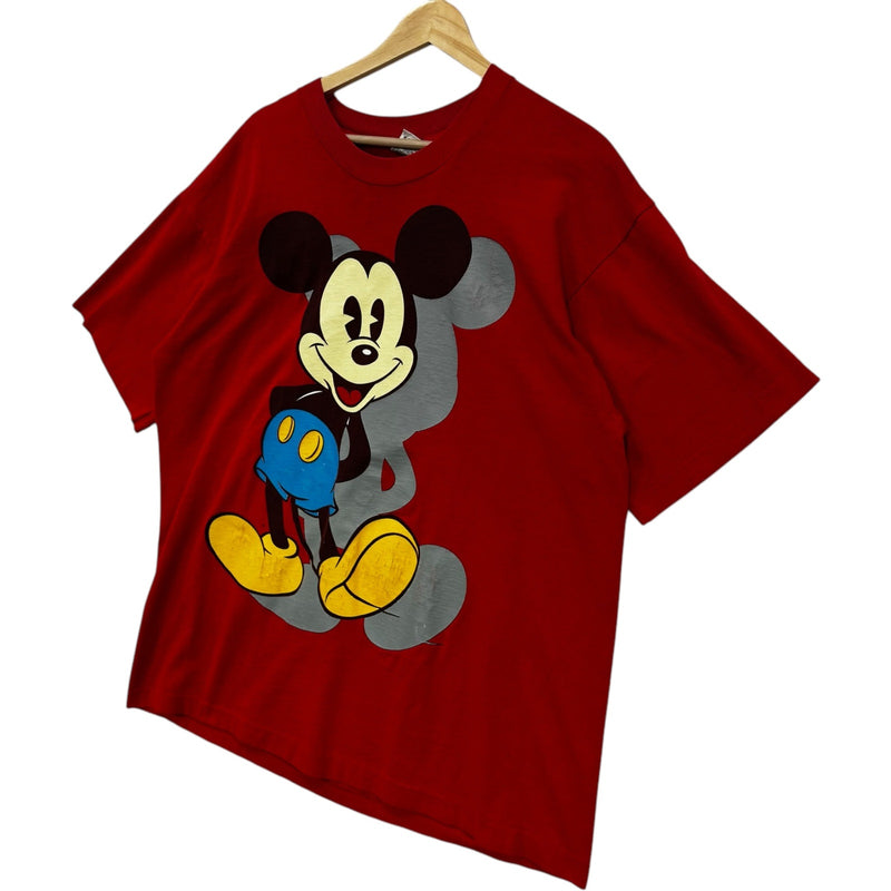 Vintage Mickey Mouse Big Print Disney Tee 90s