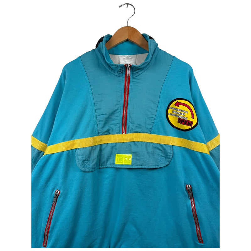 Vintage Adidas Half Zip Pullover Jacket 90s