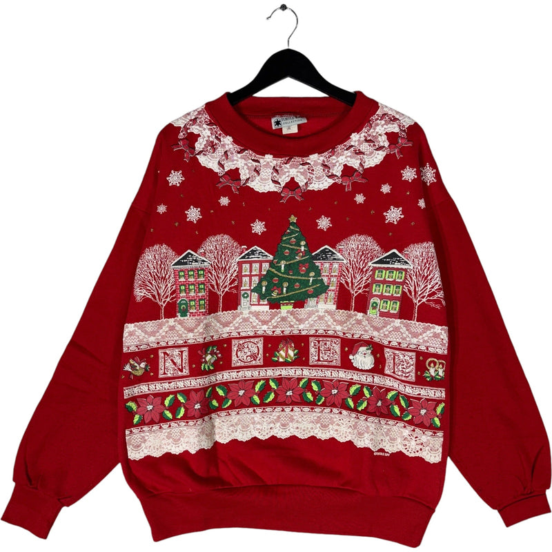 Vintage Christmas Sweater AOP Crewneck