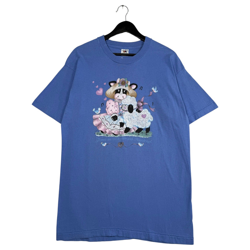 Vintage "Friends Are Tied Together With Heartstrings" T-Shirt