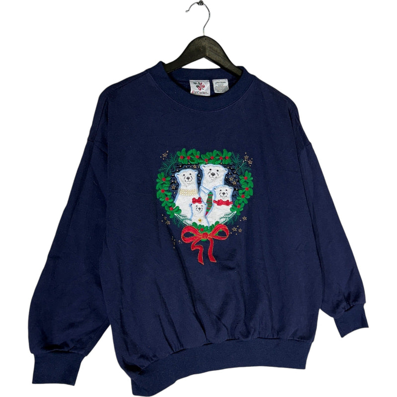 Vintage Polar Bear Christmas Crewneck