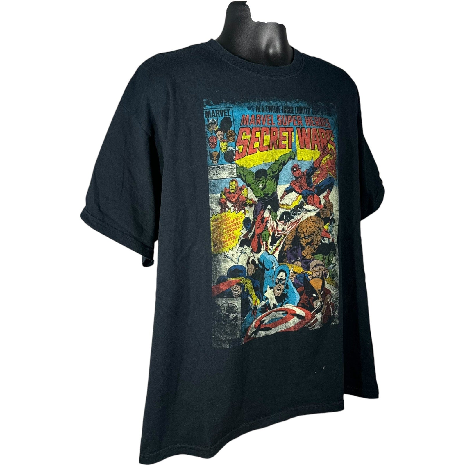 Vintage Marvel Super Heroes "Secret Wars" Comic Tee