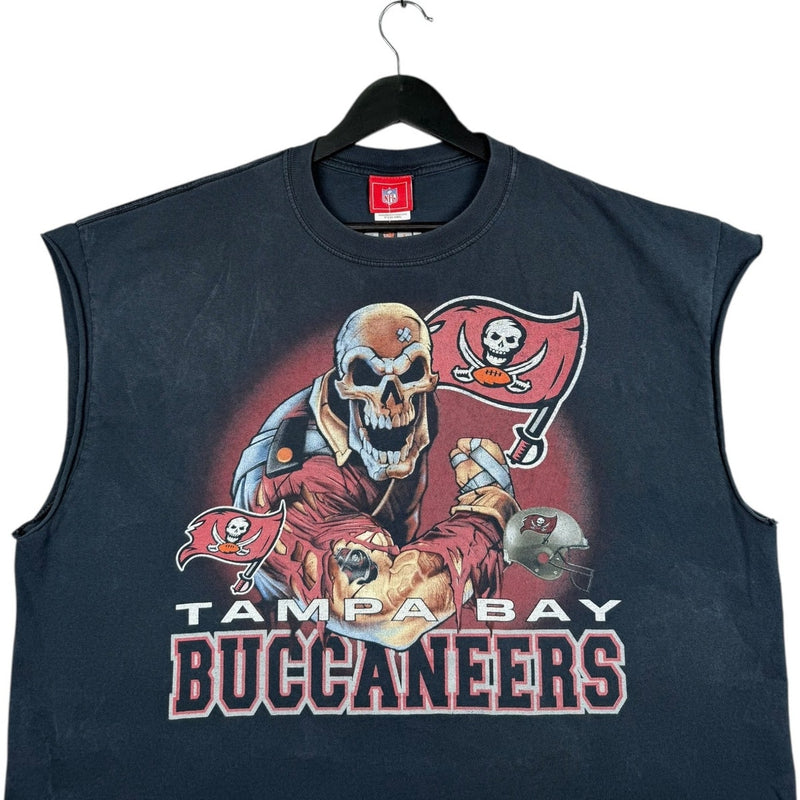 Vintage Buccaneers NFL Pirate Graphic Tank Top