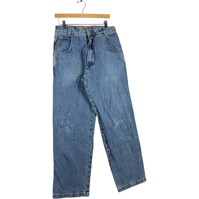 Vintage Homeboy Clothing Wide Leg Denim Jeans 34 x 32