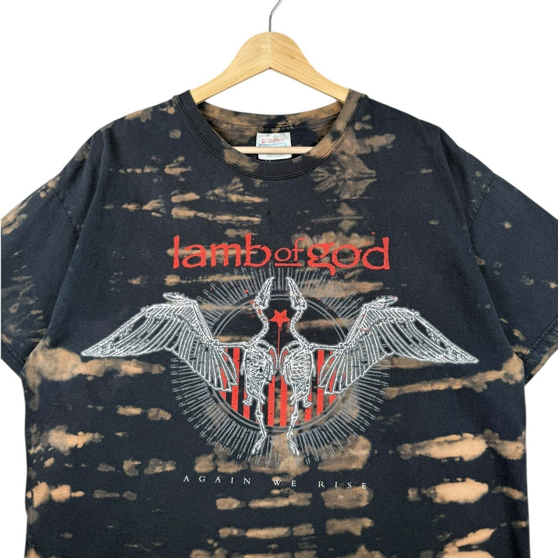 Vintage Lamb of God Graphic Bleached T-Shirt