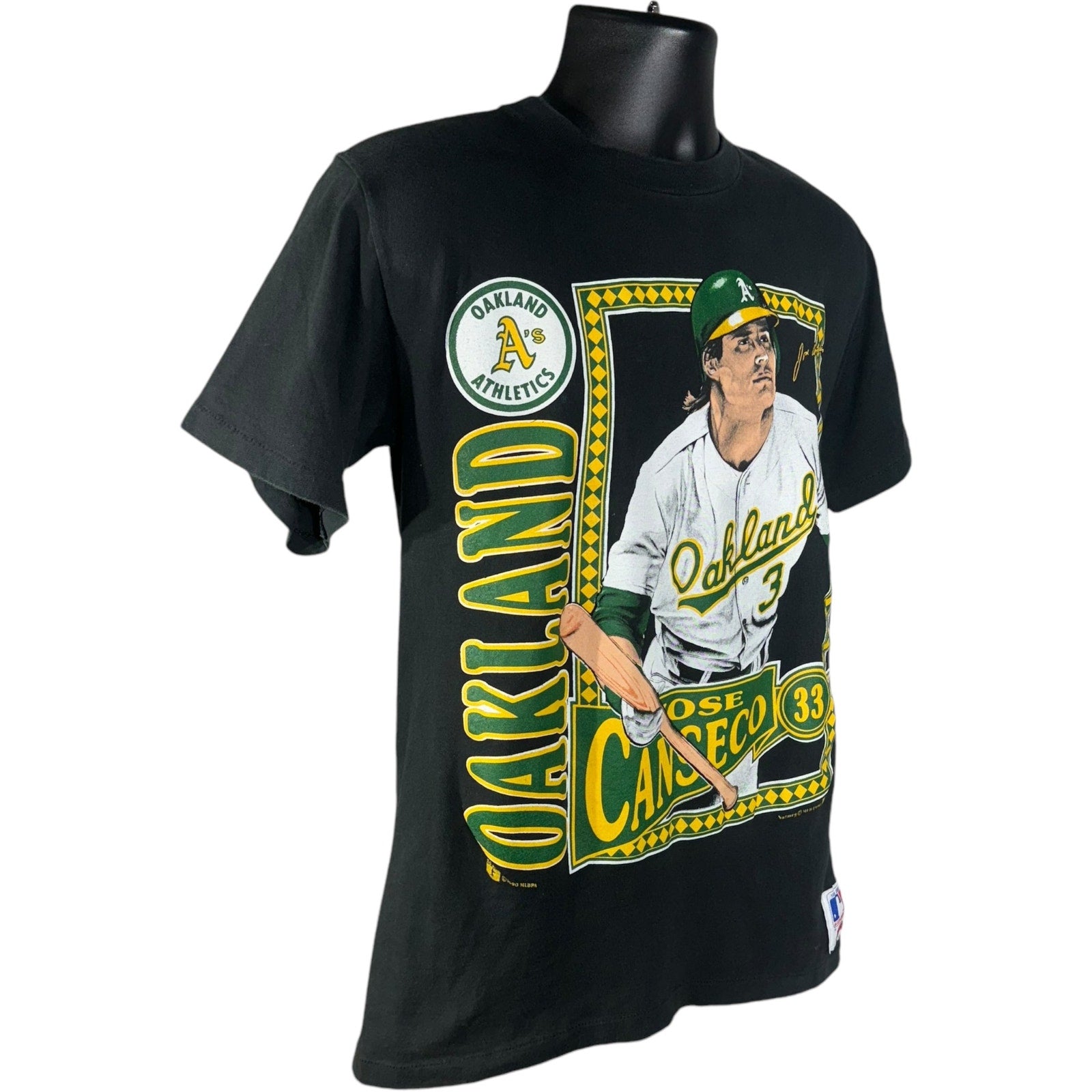 Vintage Oakland Athletics Jose Conseco #33 MLB Tee