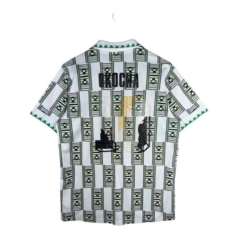 Vintage Adidas Okocha Nigeria Football Federation Jersey