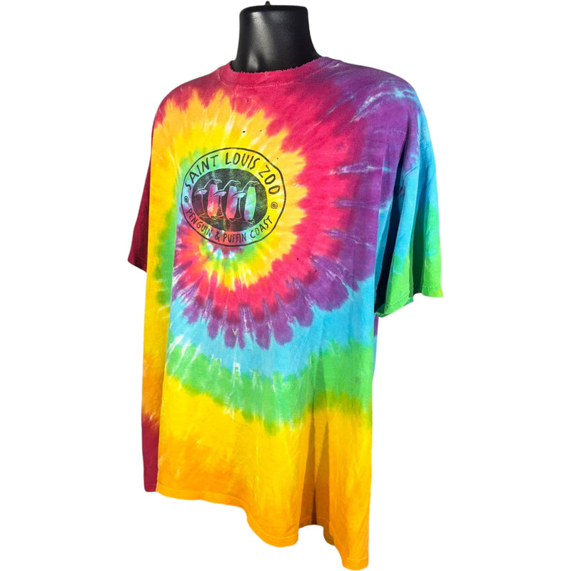 Vintage Saint Louis Zoo Tie Dye Souvenir Tee