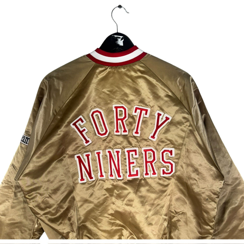 Vintage Chalk Line San Francisco 49ers Satin Bomber Jacket