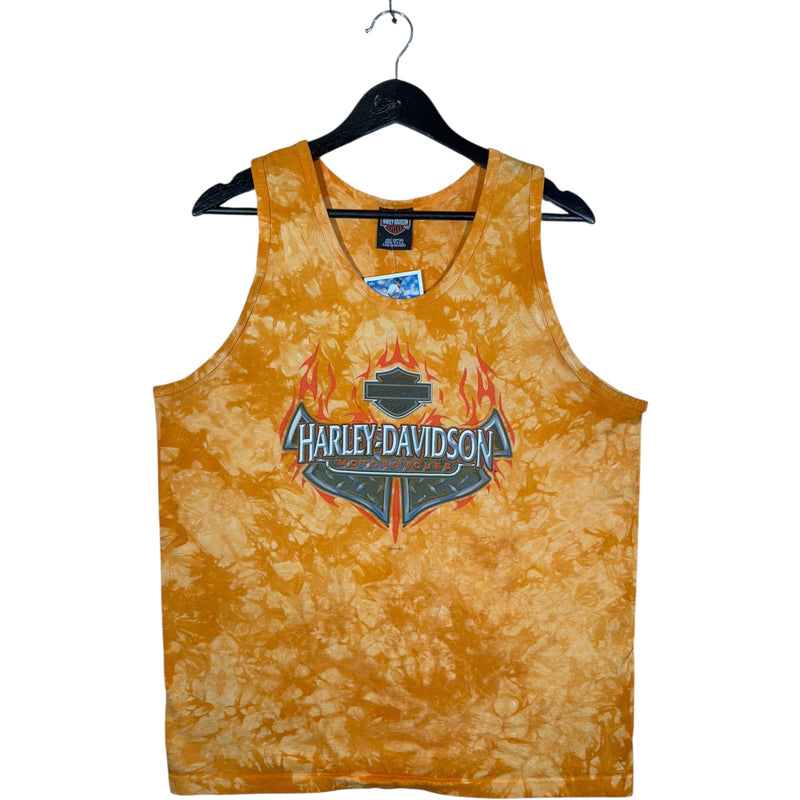 Vintage Harley Davidson Tie-Dye Tank Top