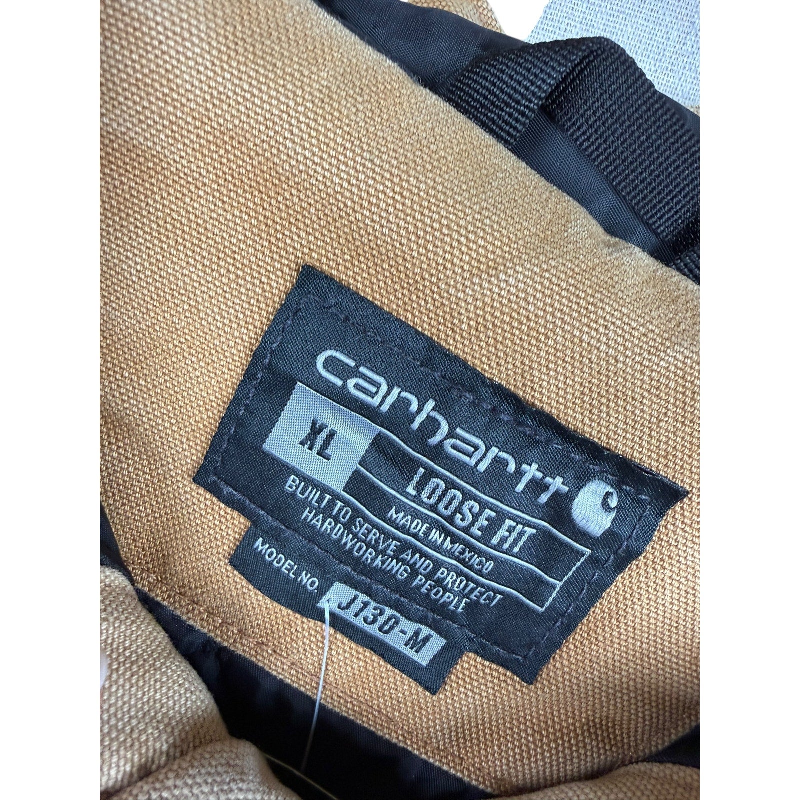 Vintage Carhartt Insulated Full Zip Hoodie