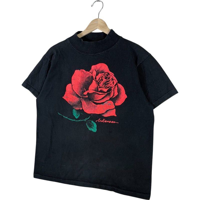 Vintage Rose Flower Mega Print Arkansas Souvenir Tee