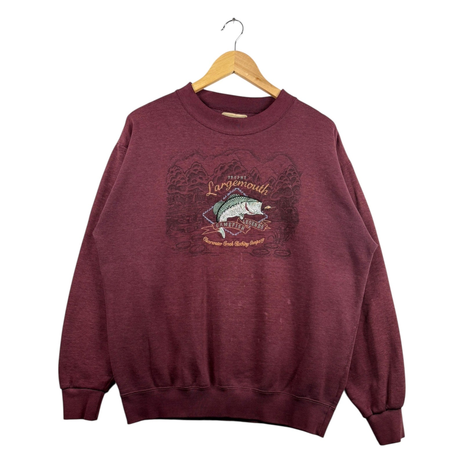 Vintage Largemouth Gamefish Legends Crewneck