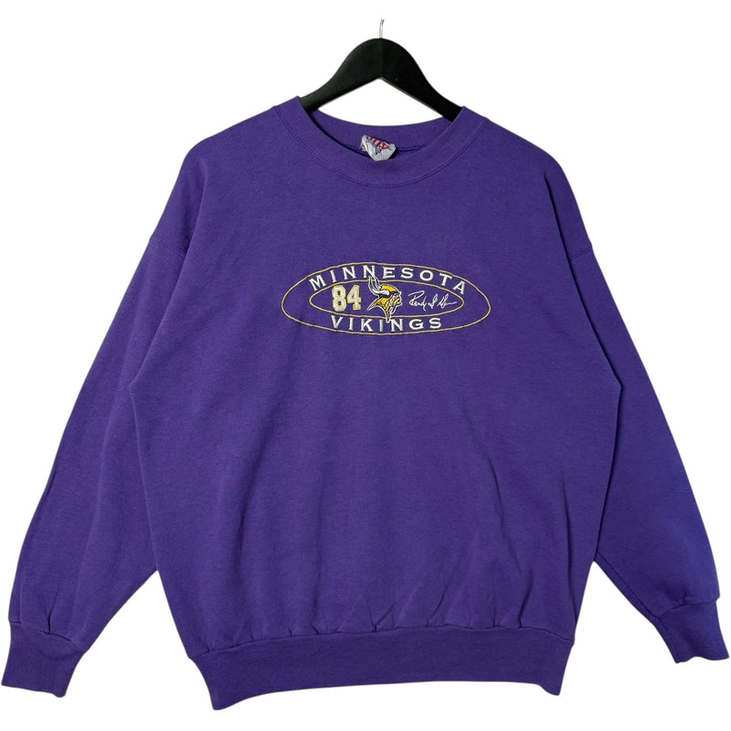 Vintage Minnesota Vikings #84 Randy Moss Crewneck