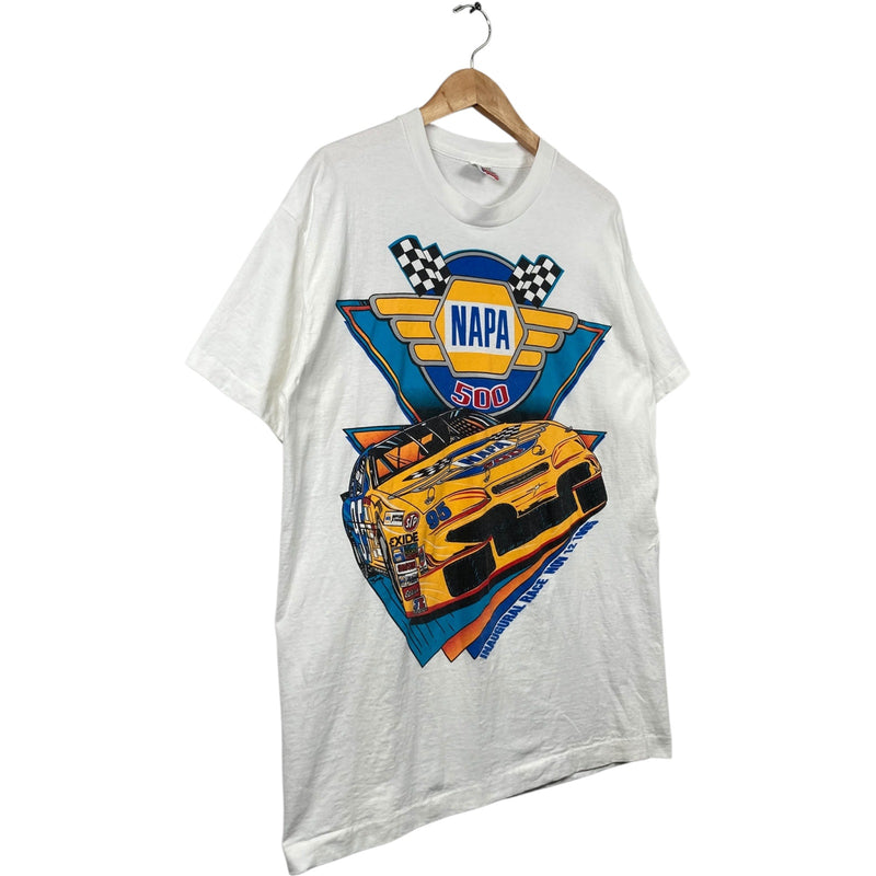 Vintage NASCAR Inaugural Race 1985 Napa 500 T-Shirt