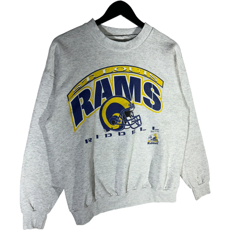 Vintage Riddell St. Louis Rams Crewneck