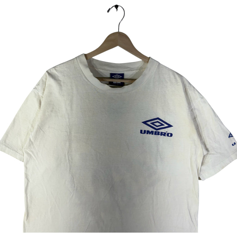 Vintage Umbro Soccer USA World Cup Country Flags 90s Tee