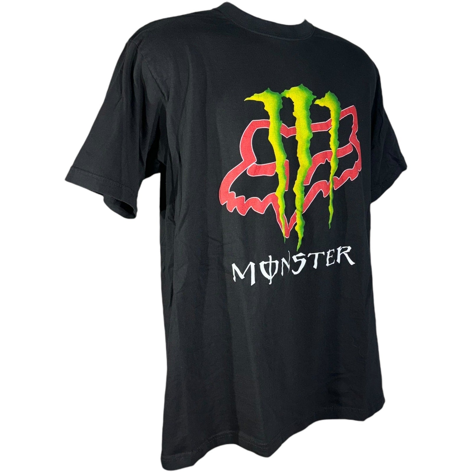 Vintage Monster Energy And Fox Racing Tee