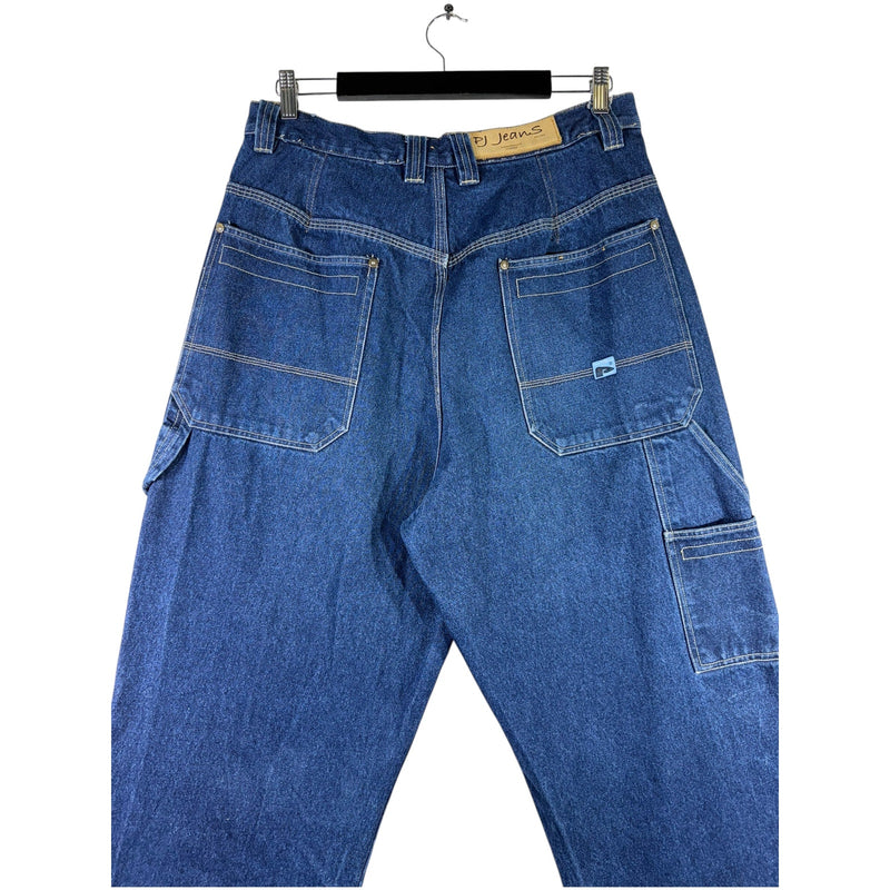 Vintage PJ Wide Leg Denim Jeans 34x25