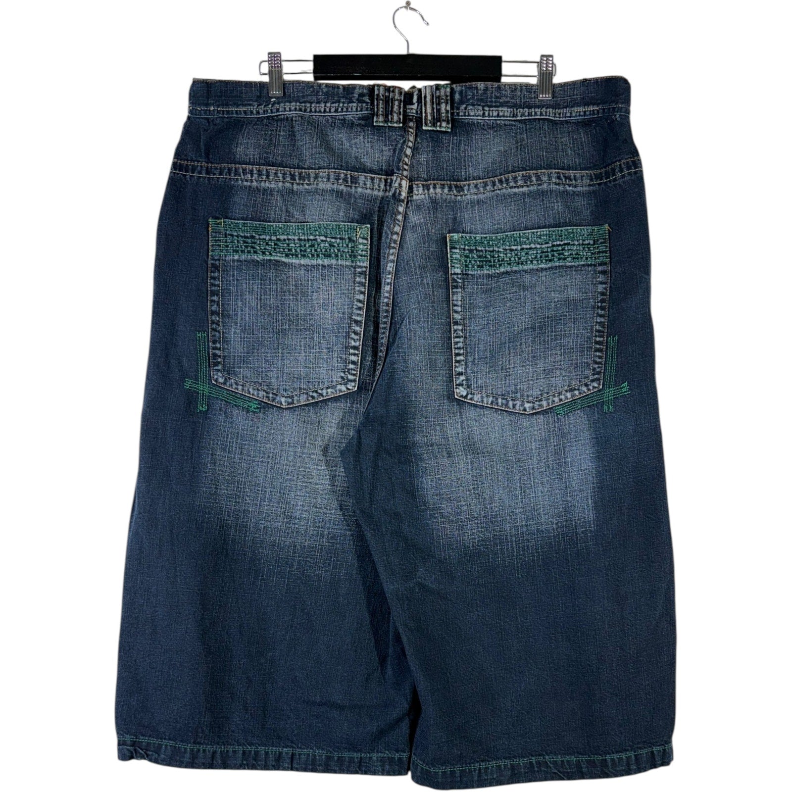 Vintage Koman Bermuda Faded Denim Jean Shorts 48