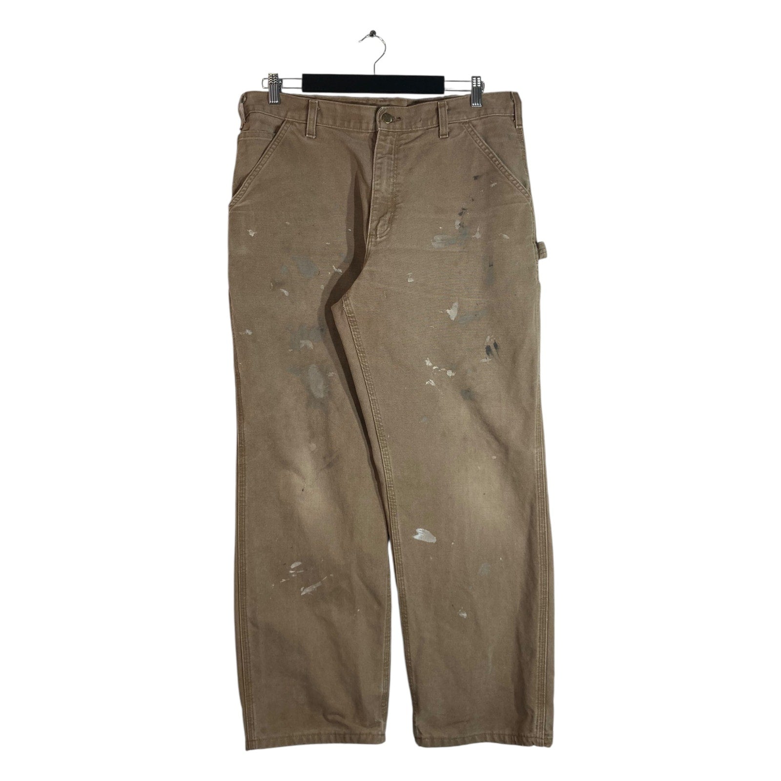 【2plan】Winston patch carpender pants Workwear Pants
